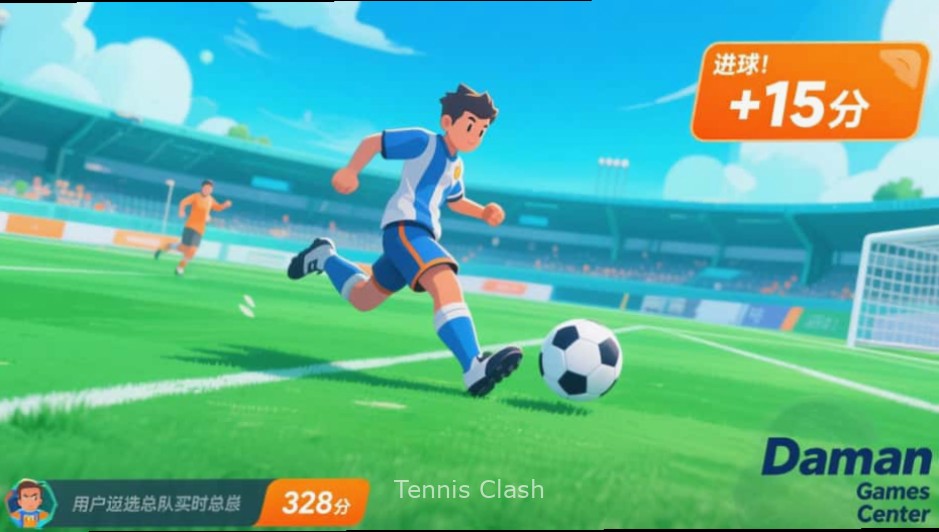 Tennis Clash - Player Customization Tennis Clash game interface showing player customization options